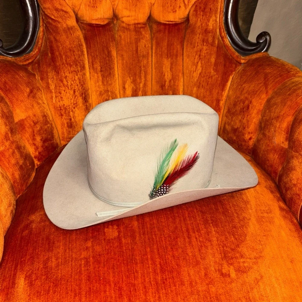 Vintage Resistol Cowboy Hat ~westerner Beaver ~self Conforming - Picture 2 of 10